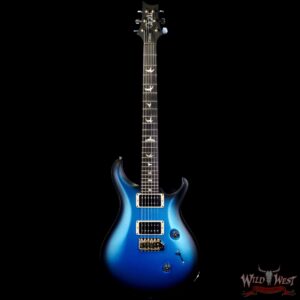2022 Paul Reed Smith PRS Core Custom 24 Ebony Fingerboard Satin Frost Blue Metallic Smokeburst 8.05 LBS - Image 3