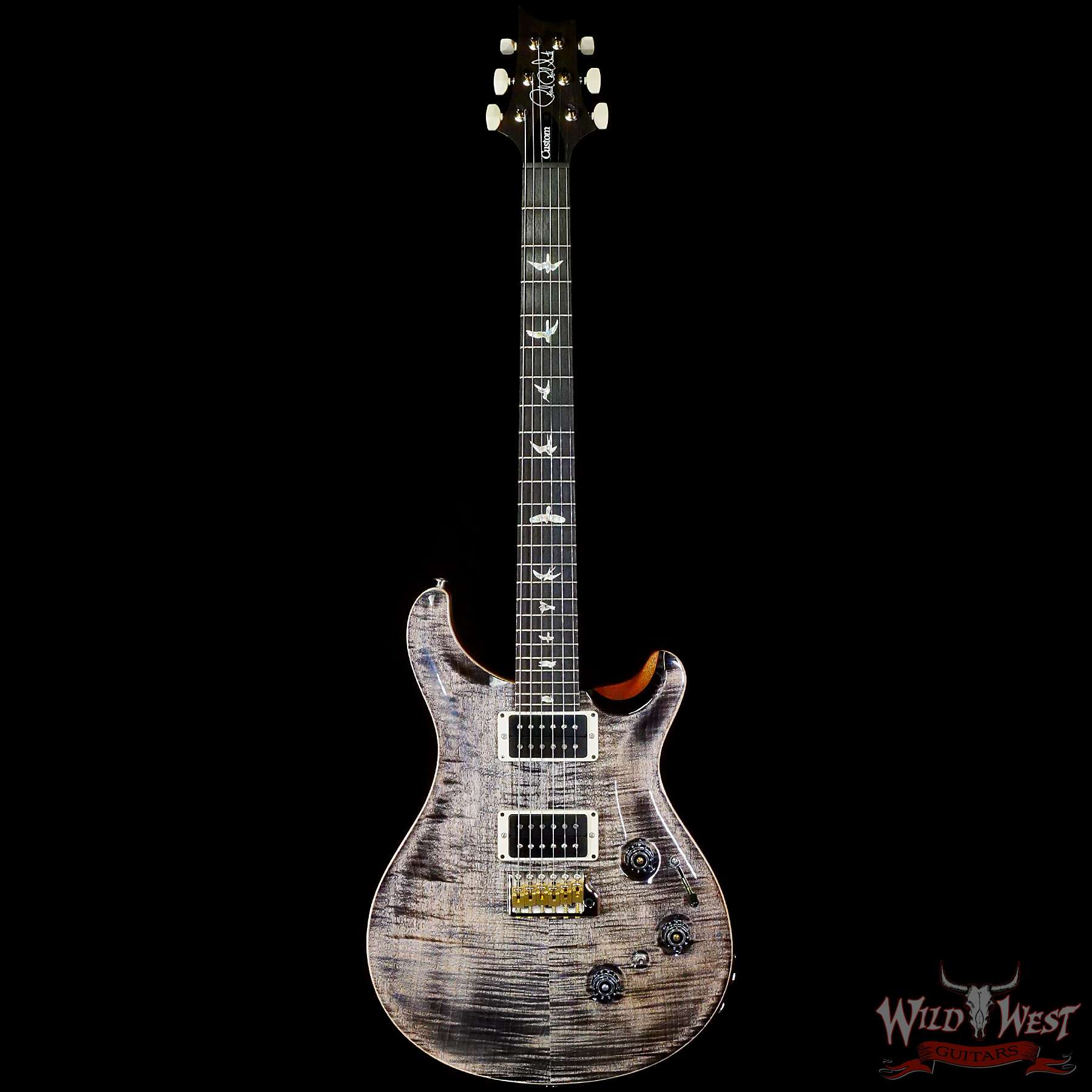 prs-cu24-368266-c1__wwg.jpg 2023 Paul Reed Smith PRS Core Series Custom 24 Piezo Rosewood Fingerboard Charcoal with Natural Back 7.50 LBS - Image 3