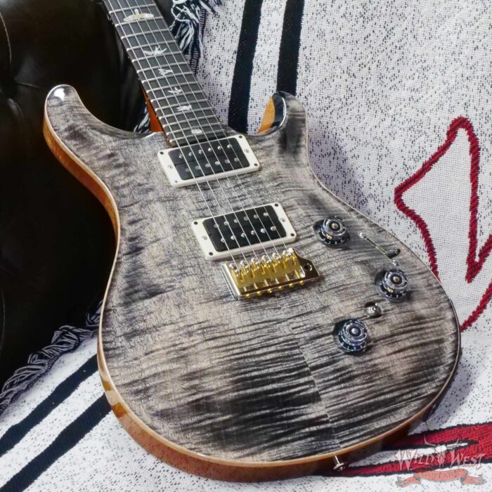 2023 Paul Reed Smith PRS Core Series Custom 24 Piezo Rosewood Fingerboard Charcoal with Natural Back 7.50 LBS - Image 8