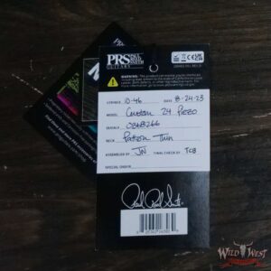 2023 Paul Reed Smith PRS Core Series Custom 24 Piezo Rosewood Fingerboard Charcoal with Natural Back 7.50 LBS - Image 12