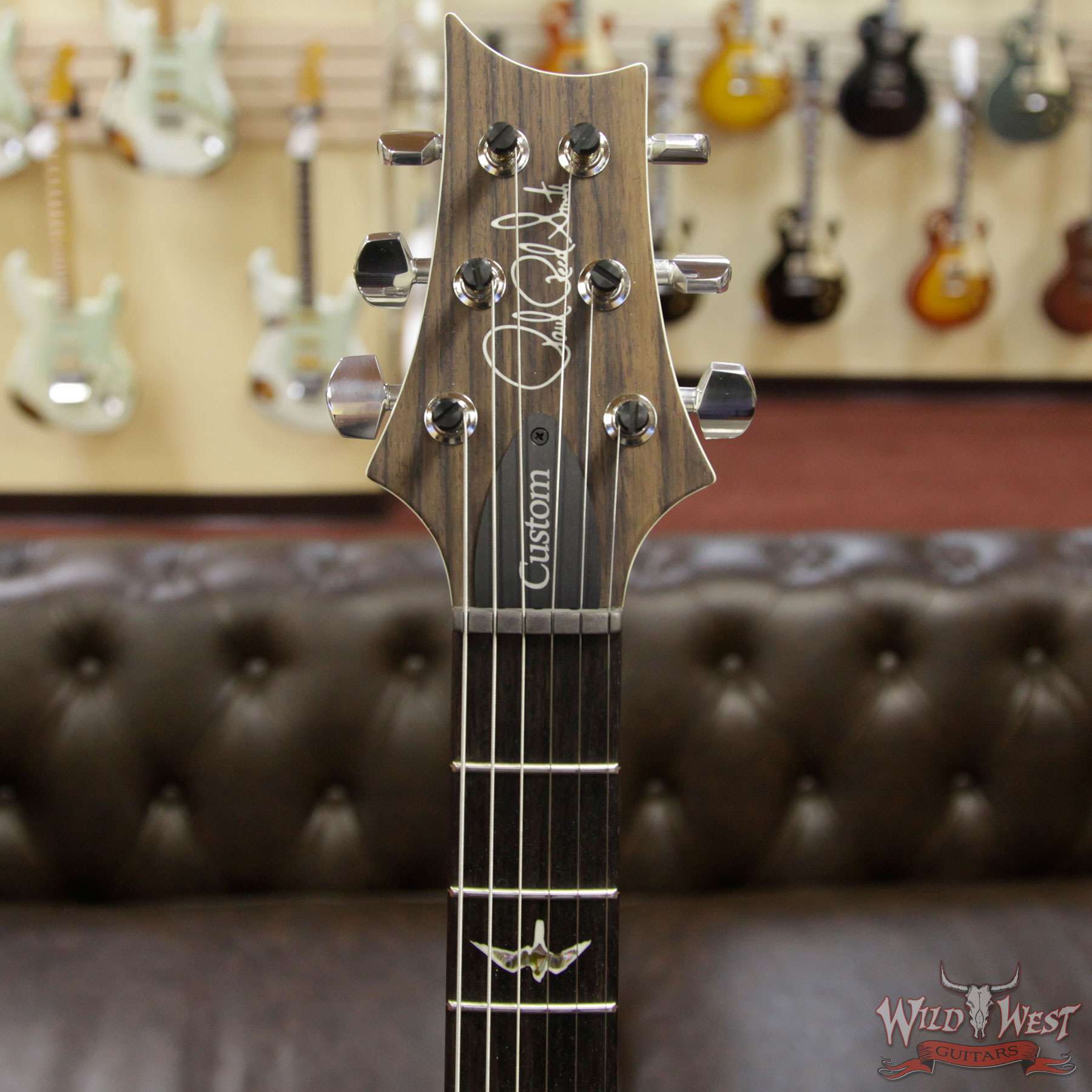 prs-cu24-piezo-antiquewhite-246214-hf__wwg.jpg Paul Reed Smith PRS Maple Top Custom 24 Piezo P24 Rosewood Fretboard Antique White - Image 8