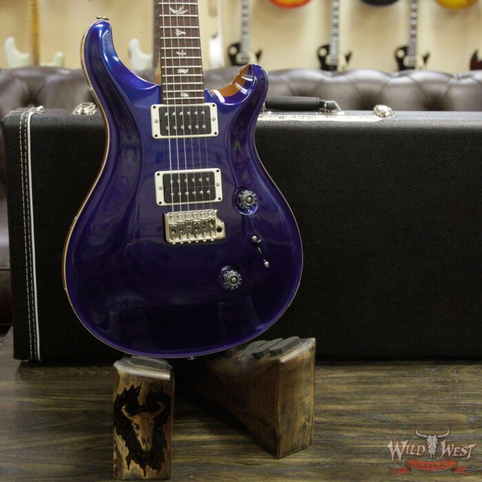 Paul Reed Smith PRS Custom 24 Katalox Fretboard Violet Metallic Natural Back - Image 6