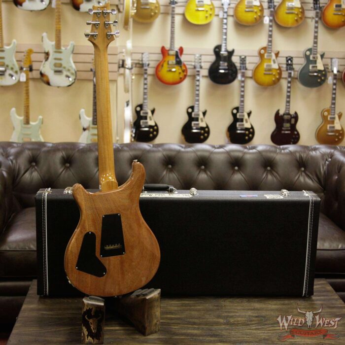 Paul Reed Smith PRS Custom 24 Katalox Fretboard Violet Metallic Natural Back - Image 7