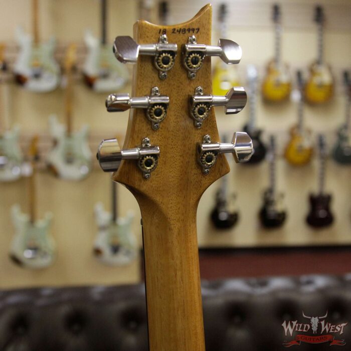 Paul Reed Smith PRS Custom 24 Katalox Fretboard Violet Metallic Natural Back - Image 8