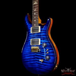 Paul Reed Smith PRS Core 10 Top Custom 24-08 Rosewood Fingerboard Sapphire Smoke Burst Natural back - Image 2