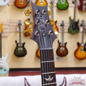 Paul Reed Smith PRS Core 10 Top Custom 24-08 Rosewood Fingerboard Sapphire Smoke Burst Natural back - Image 7