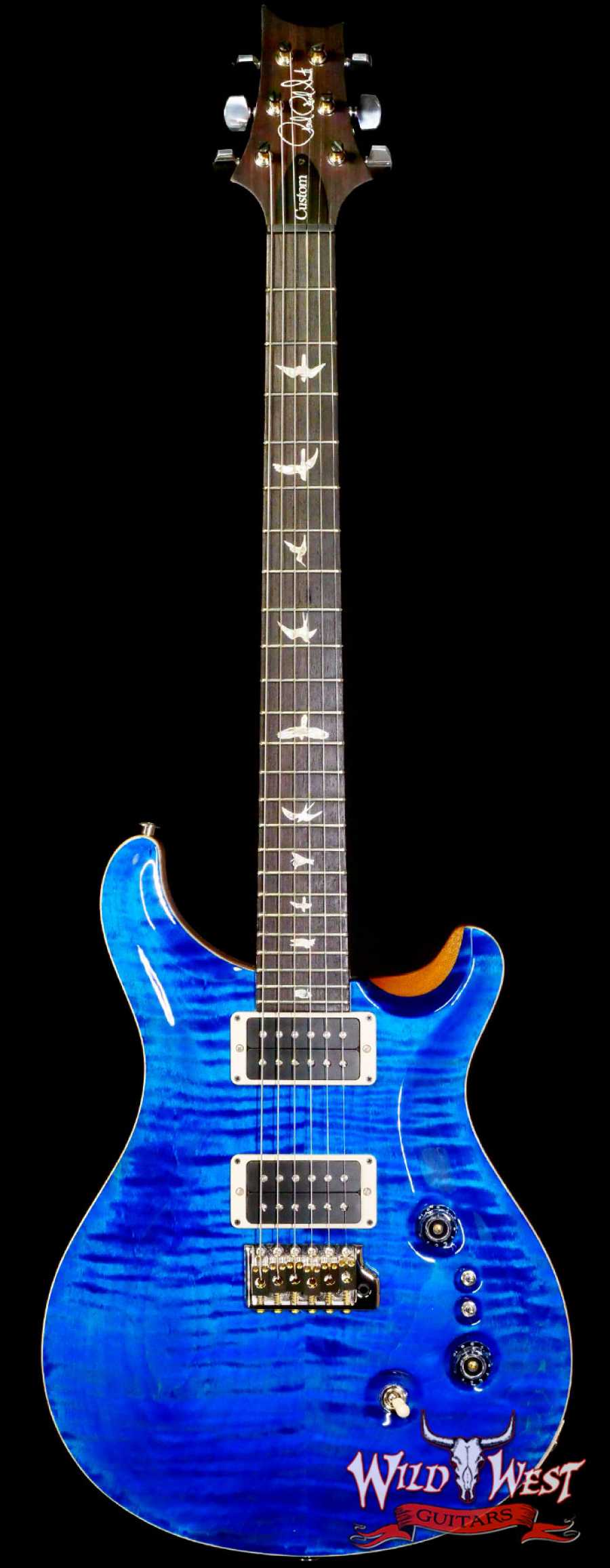 prs-cu2408-aqua-363714-main__wwg_large.jpg 2023 Paul Reed Smith PRS Core Series Custom 24-08 Rosewood Fingerboard Aquamarine - Image 1