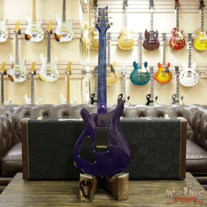 PRS Wood Library Artist Package Custom 24 Fatback Flame Maple Neck African Blackwood Board River Blue - Image 15