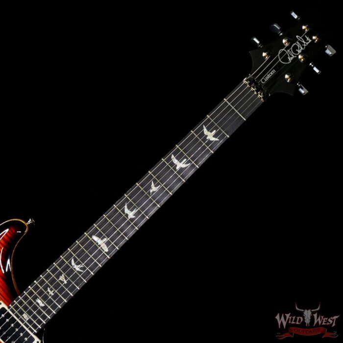 Paul Reed Smith PRS Core Series 10 Top Custom 24 Floyd Rose Ebony Fingerboard Vintage Smokeburst - Image 4
