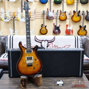 Paul Reed Smith PRS Core Series 10 Top Custom 24 Floyd Rose Ebony Fingerboard Vintage Smokeburst - Image 5
