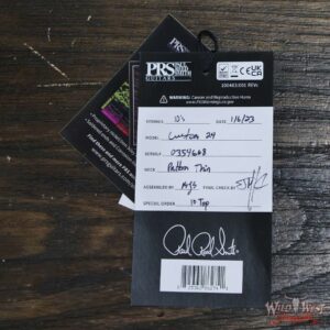 Paul Reed Smith PRS Core Series 10 Top Custom 24 Floyd Rose Ebony Fingerboard Vintage Smokeburst - Image 11