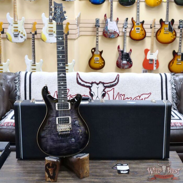 Paul Reed Smith PRS Core Series Custom 24 Floyd Rose Ebony Fingerboard Charcoal Smokeburst - Image 5