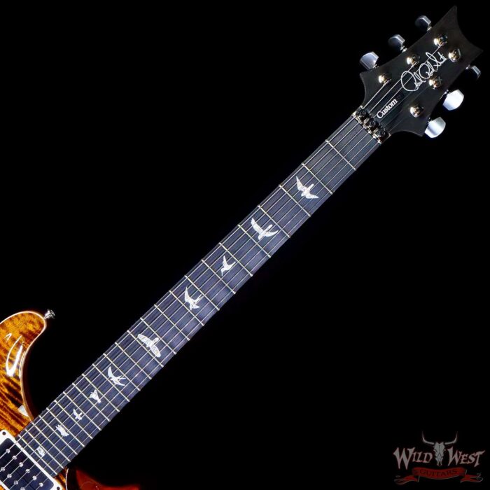 Paul Reed Smith PRS Core Series Custom 24 Floyd Rose Ebony Fingerboard Yellow Tiger - Image 4