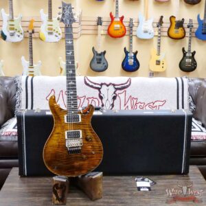 Paul Reed Smith PRS Core Series Custom 24 Floyd Rose Ebony Fingerboard Yellow Tiger - Image 6