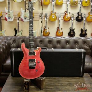 Paul Reed Smith PRS Custom 24 Floyd Rose m/ Metal Pickups Ebony Fingerboard Bonnie Pink - Image 11