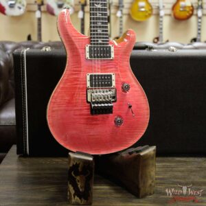 Paul Reed Smith PRS Custom 24 Floyd Rose m/ Metal Pickups Ebony Fingerboard Bonnie Pink - Image 12