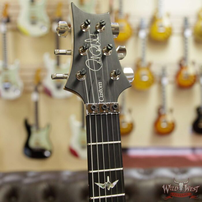 Paul Reed Smith PRS Custom 24 Floyd Rose m/ Metal Pickups Ebony Fingerboard Bonnie Pink - Image 7