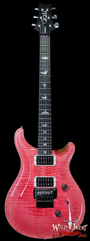 Paul Reed Smith PRS Custom 24 Floyd Rose m/ Metal Pickups Ebony Fingerboard Bonnie Pink