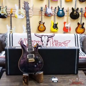 Paul Reed Smith PRS Core Series Custom 24 Piezo Rosewood Fingerboard Purple Iris Natural Back - Image 6