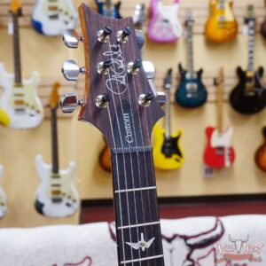 Paul Reed Smith PRS Core Series Custom 24 Piezo Rosewood Fingerboard Purple Iris Natural Back - Image 7
