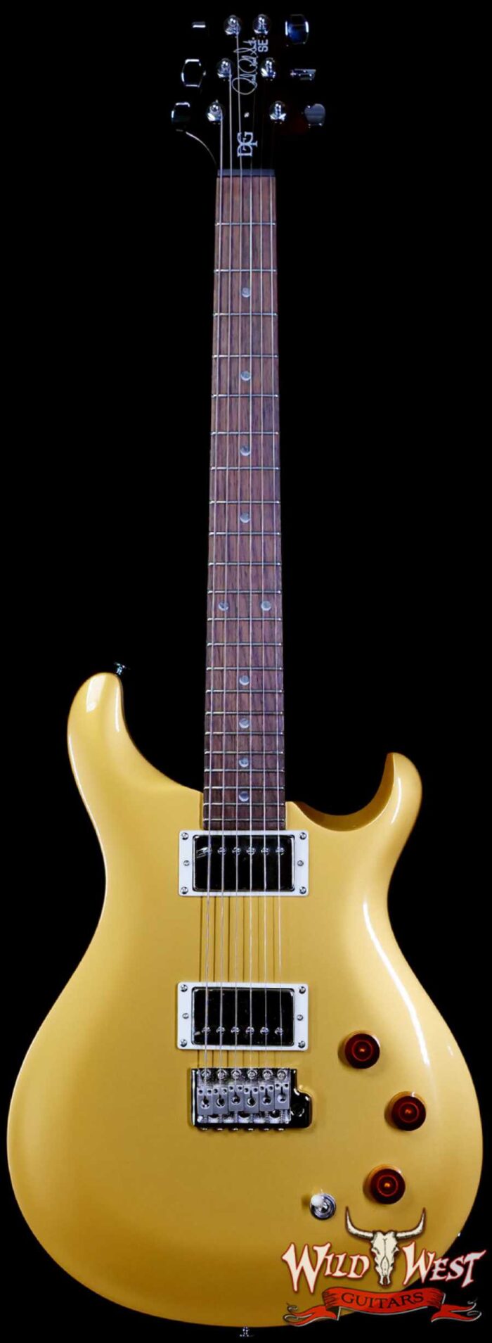 2024 Paul Reed Smith PRS SE DGT David Grissom Signature Model McCarty Gold Top with Moon Inlays 7.35 LBS - Image 1