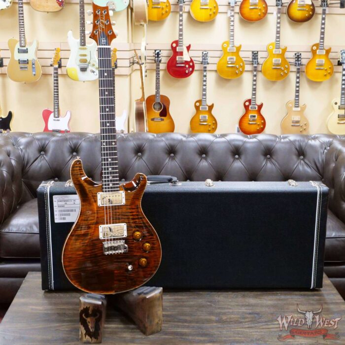Paul Reed Smith PRS Core DGT David Grissom Trem Moons Inlay Orange Tiger - Image 5