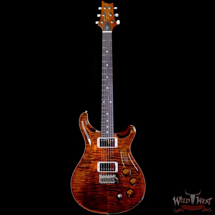 Paul Reed Smith PRS Core DGT David Grissom Trem Moons Inlay Orange Tiger - Image 3