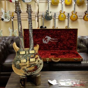2005 PRS Paul Reed Smith 20th Anniversary Double Neck Dragon #6 Natural - Image 7