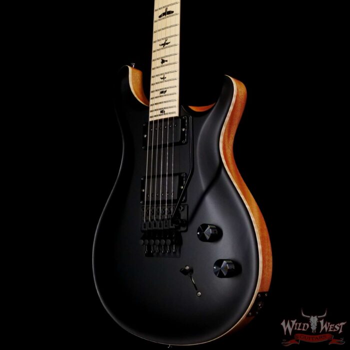 Paul Reed Smith PRS Bolt-On Series Dustie Waring Signature CE 24 Floyd FR Maple Board Black Top - Image 2