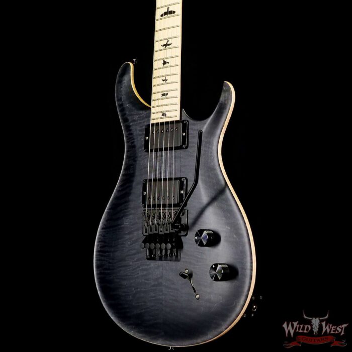 Paul Reed Smith PRS Bolt-On Series Dustie Waring Signature CE 24 Floyd FR Maple Board Gray Black - Image 2