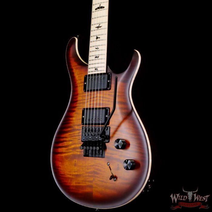Paul Reed Smith PRS Bolt-On Series Dustie Waring Signature CE 24 Floyd FR Maple Board Burnt Amber Smokeburst - Image 2