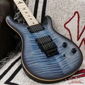 Paul Reed Smith PRS Bolt-On Series Dustie Waring Signature CE 24 Floyd FR Maple Board Faded Blue Smokeburst - Image 7