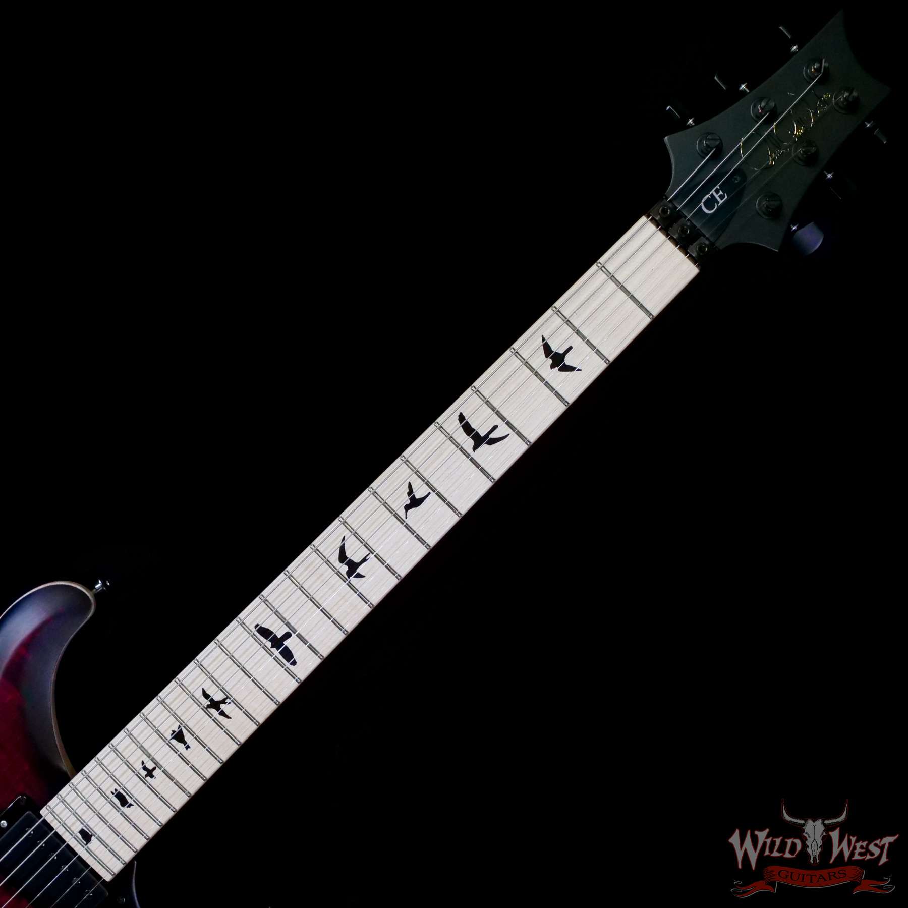 prs-dwce24fr-366222-c2__wwg.jpg Paul Reed Smith PRS Bolt-On Series Dustie Waring Signature DW CE 24 Floyd FR Maple Board Waring Burst 7.30 LBS - Image 4