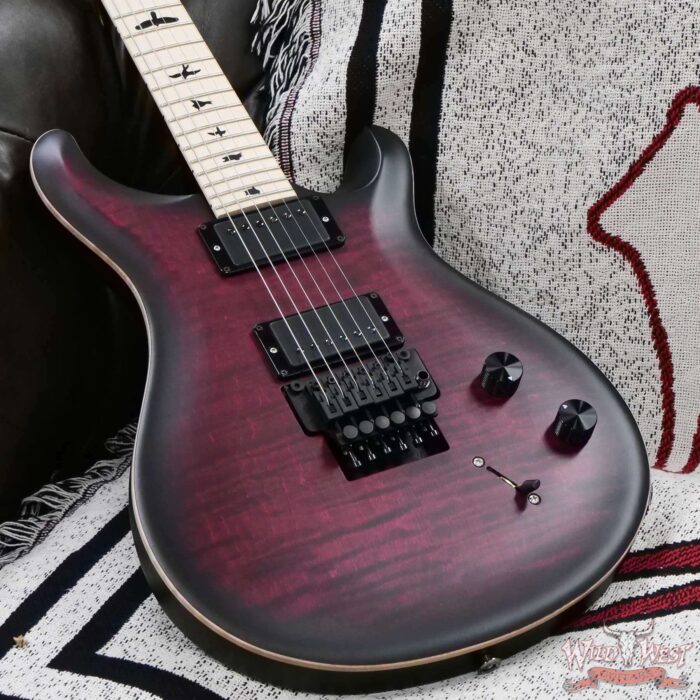 Paul Reed Smith PRS Bolt-On Series Dustie Waring Signature DW CE 24 Floyd FR Maple Board Waring Burst 7.30 LBS - Image 7