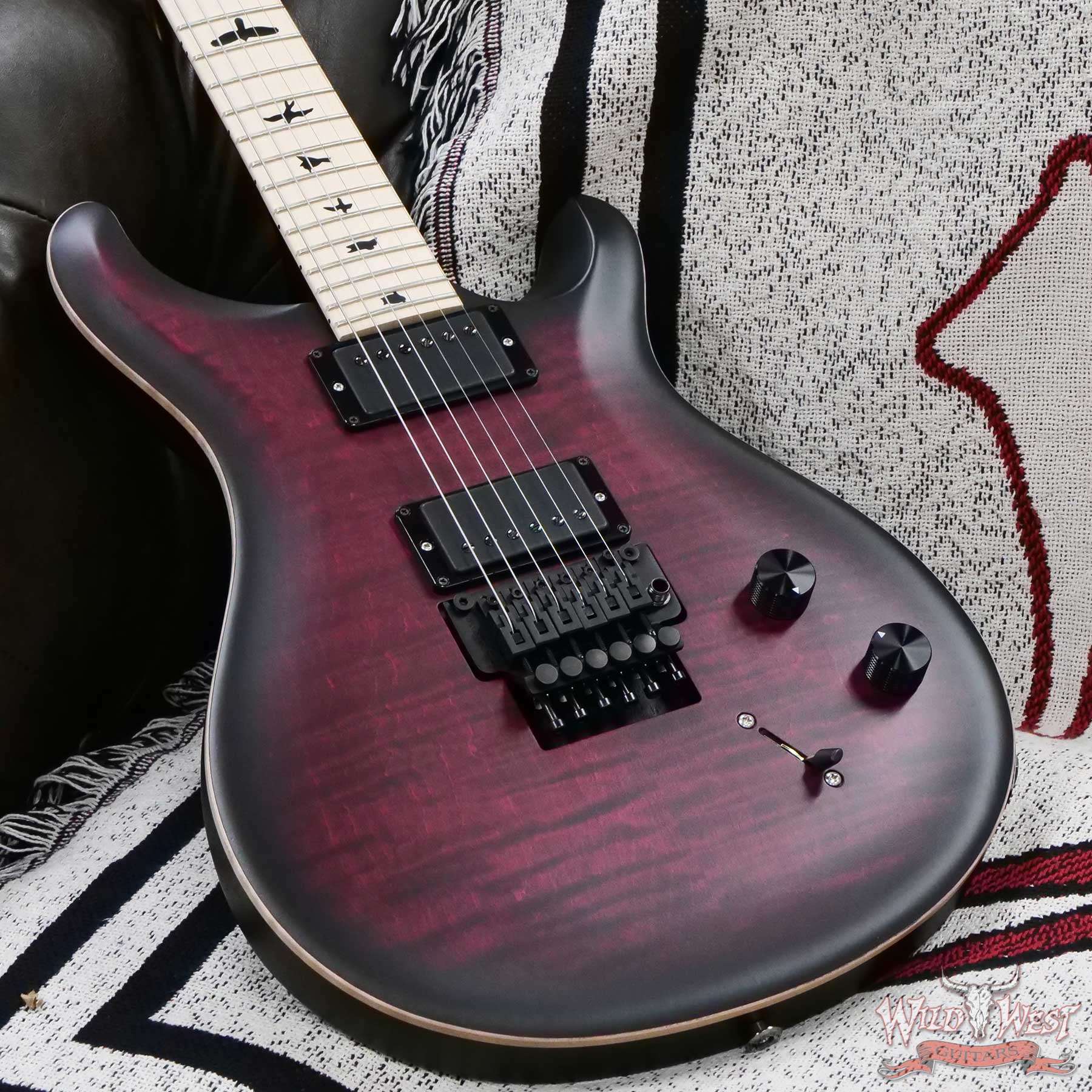 prs-dwce24fr-366222-d3__wwg.jpg Paul Reed Smith PRS Bolt-On Series Dustie Waring Signature DW CE 24 Floyd FR Maple Board Waring Burst 7.30 LBS - Image 7