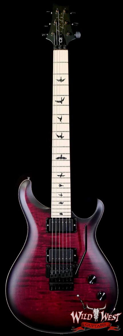 Paul Reed Smith PRS Bolt-On Series Dustie Waring Signature DW CE 24 Floyd FR Maple Board Waring Burst 7.30 LBS