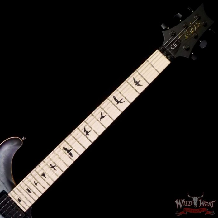 Paul Reed Smith PRS Bolt-On Series Dustie Waring Signature CE 24 Floyd FR Maple Board Satin Faded Whale Blue Smokeburst - Image 4