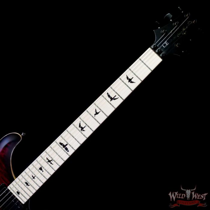 Paul Reed Smith PRS Bolt-On Series Dustie Waring Signature CE 24 Floyd FR Maple Board Waring Burst - Image 4