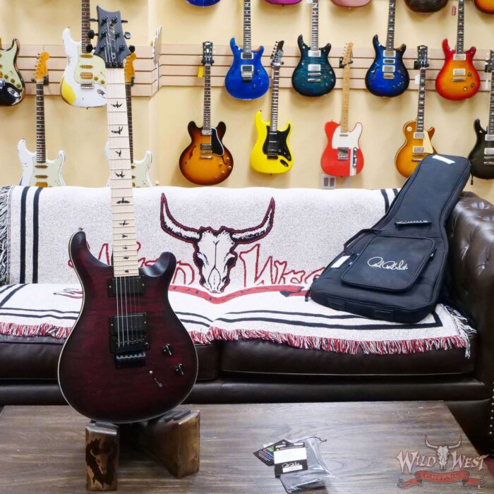 Paul Reed Smith PRS Bolt-On Series Dustie Waring Signature CE 24 Floyd FR Maple Board Waring Burst - Image 5