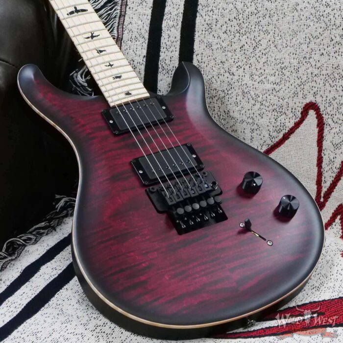 Paul Reed Smith PRS Bolt-On Series Dustie Waring Signature CE 24 Floyd FR Maple Board Waring Burst - Image 7
