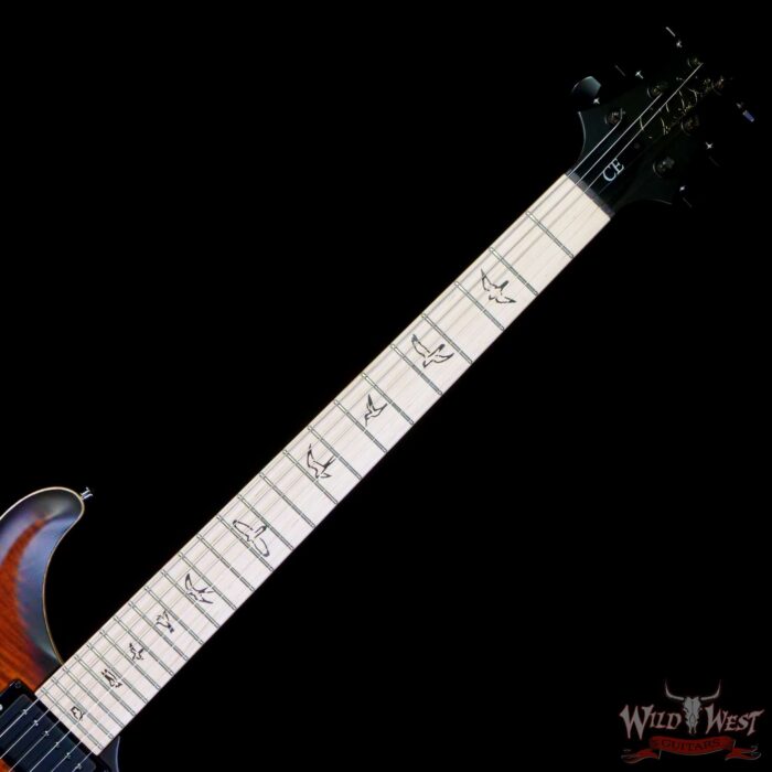 Paul Reed Smith PRS Bolt-On Series Dustie Waring Signature DW CE 24 Hardtail Limited Edition Burnt Amber Smokeburst - Image 4