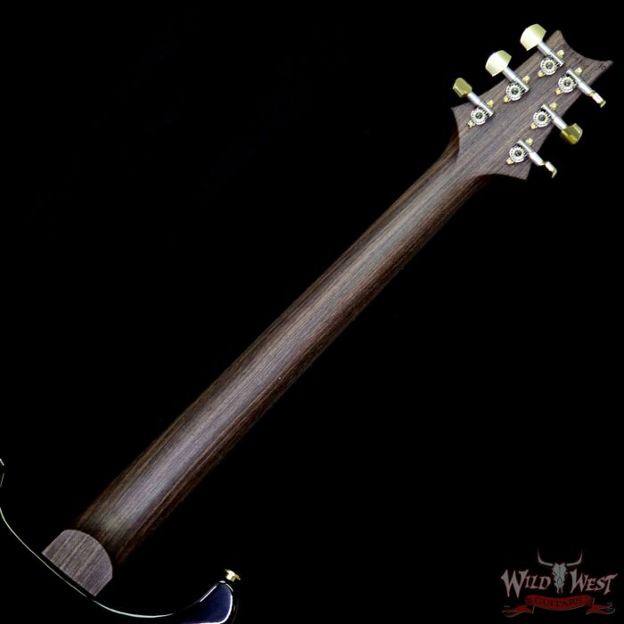 PRS 2018 Experience 10 Top Custom 24 Flame Top East Indian Rosewood Neck Ebony Board Charcoal Tricolor Burst - Image 12
