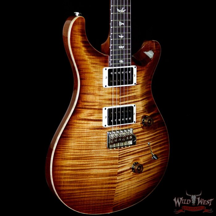 PRS 2018 Experience 10 Top Custom 24 Flame Top East Indian Rosewood Board Copperhead Burst - Image 4