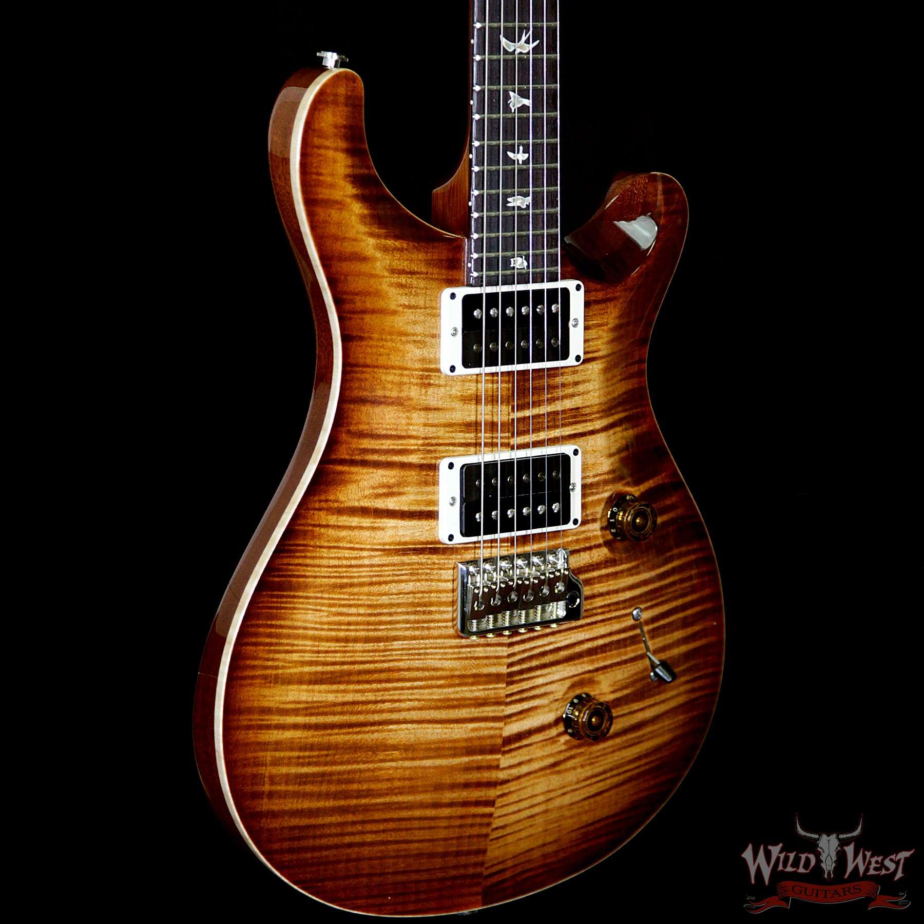 prs-ex10-cu24-copperheadburst-253717-bl__wwg.jpg PRS 2018 Experience 10 Top Custom 24 Flame Top East Indian Rosewood Board Copperhead Burst - Image 4