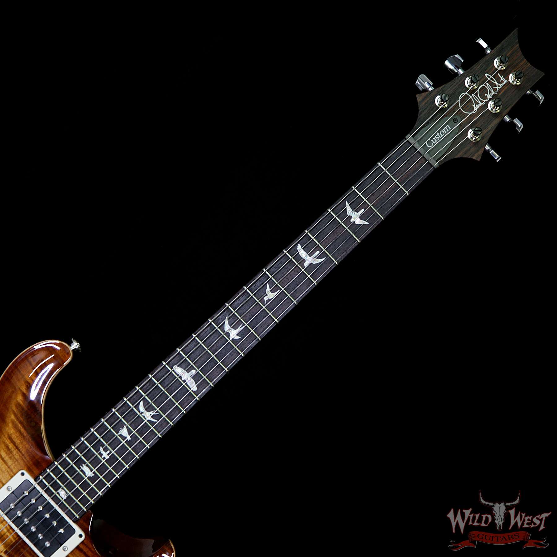 prs-ex10-cu24-copperheadburst-253717-bnf__wwg.jpg PRS 2018 Experience 10 Top Custom 24 Flame Top East Indian Rosewood Board Copperhead Burst - Image 8