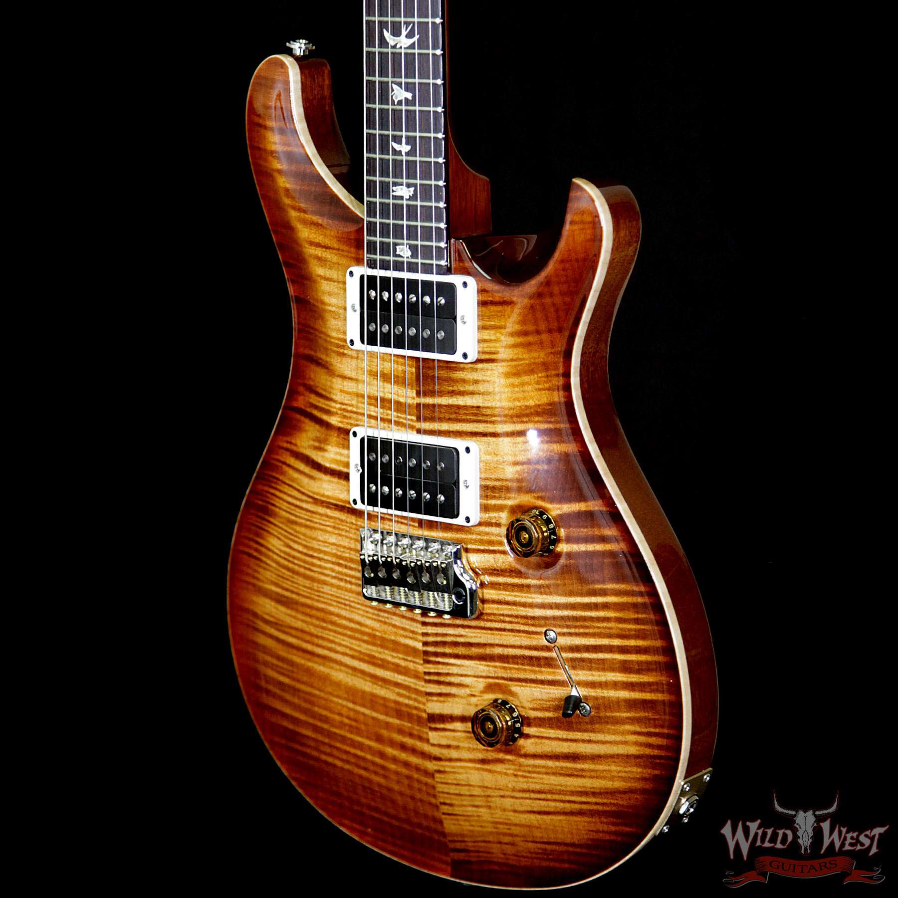 prs-ex10-cu24-copperheadburst-253717-br__wwg.jpg PRS 2018 Experience 10 Top Custom 24 Flame Top East Indian Rosewood Board Copperhead Burst - Image 2