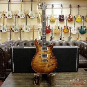 PRS 2018 Experience 10 Top Custom 24 Flame Top East Indian Rosewood Board Copperhead Burst - Image 11