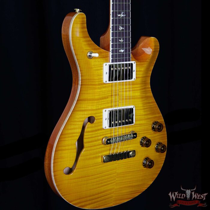 PRS 2018 Experience Ltd Run 10 Top McCarty 594 Semi-Hollow Flame Top Rosewood Board McCarty Sunburst - Image 4