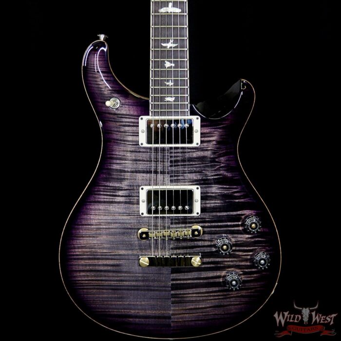 PRS 2018 Experience 10 Top McCarty 594 Flame Top Rosewood Board Charcoal Purple Burst - Image 3