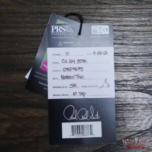 Paul Reed Smith PRS Core 10 Top 35th Anniversary Custom 24 Whale Blue Smokeburst - Image 11